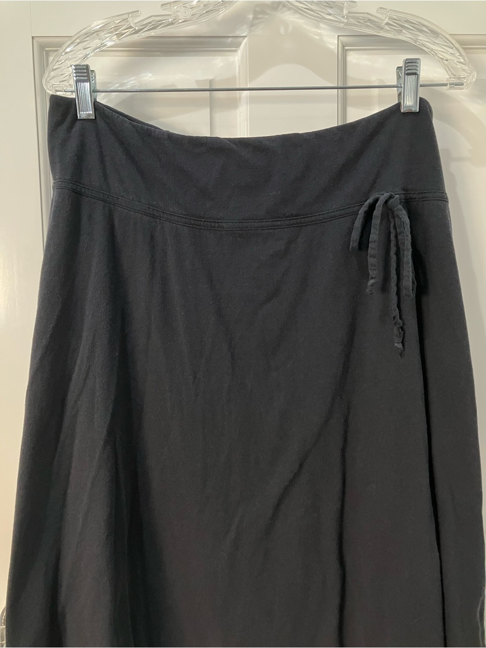 Old Navy Black A-Line Drawstring Waist Skirt